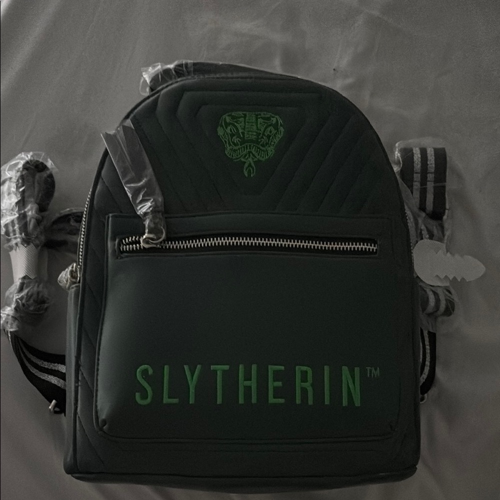 Slytherin Green Backpack